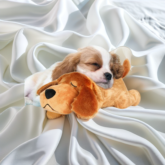 CuddleBuddy™ – The Ultimate Puppy Comfort Plush